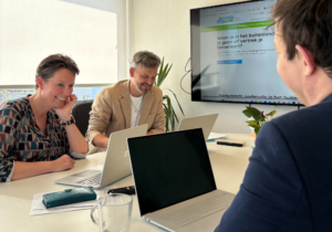 Sfeerbeeld in kantoor setting